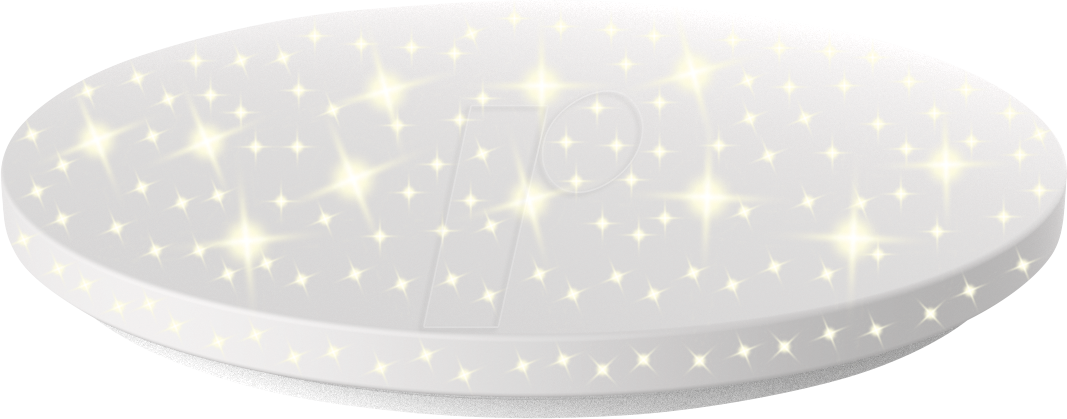 BLULAXA 49144 - LED Deckenleuchte 24W 1600 lm Switch CCT