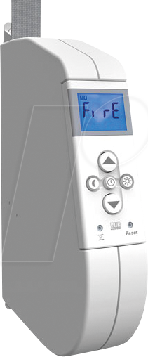 WIR 1001-000037 - Elektronischer Funk-Gurtwickler, Aufputz, 17-23 mm, Display