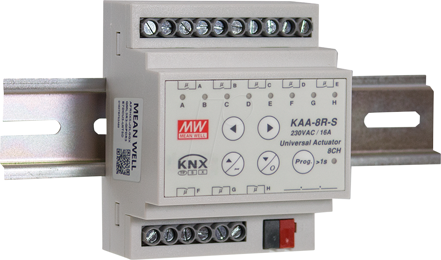 MW KAA-8R-16S - KNX Schaltaktor, 8 Kanal, 16 A