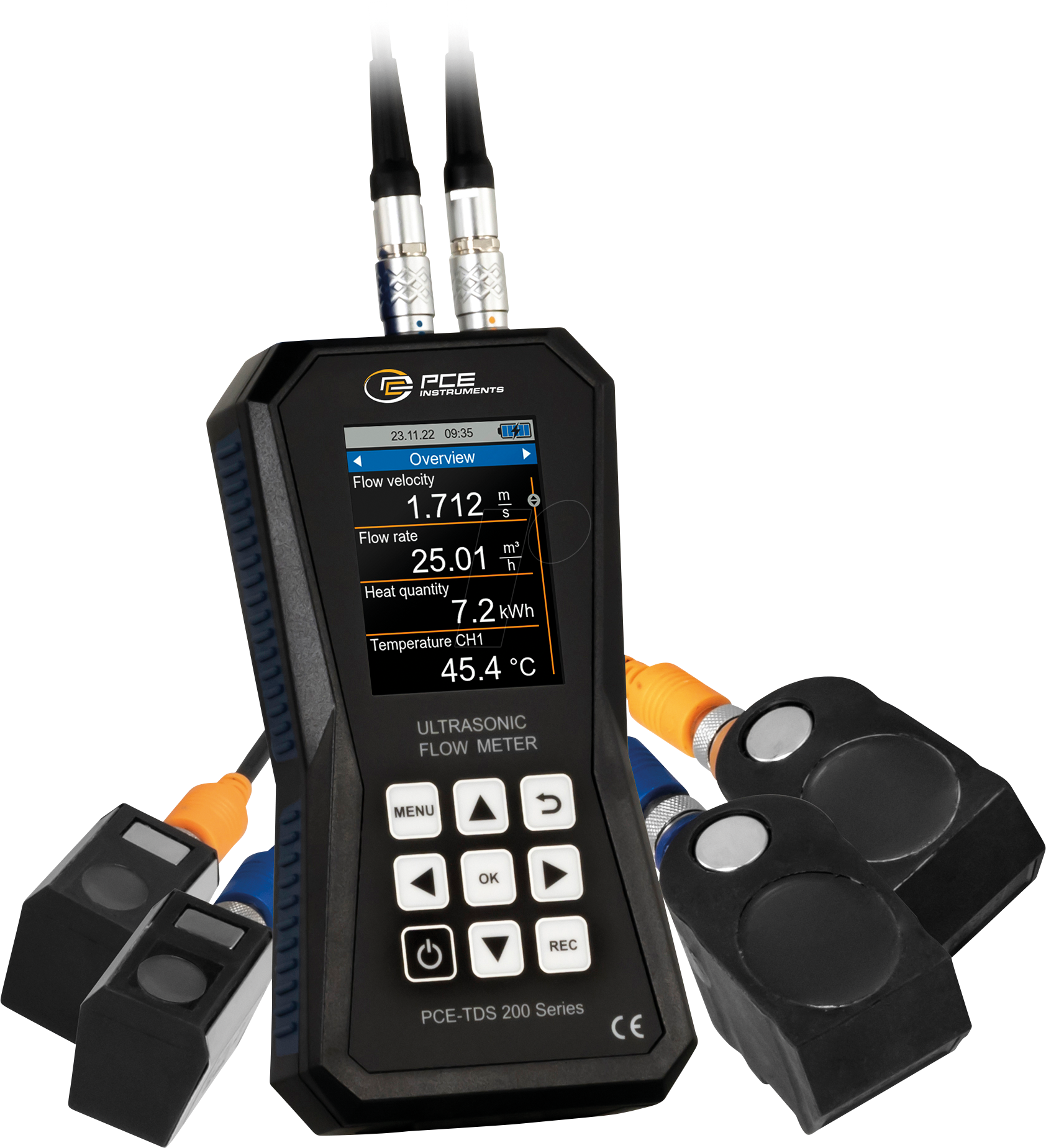 PCE TDS 200 SM - Ultraschall-Durchflussmessgerät PCE-TDS 200 SM