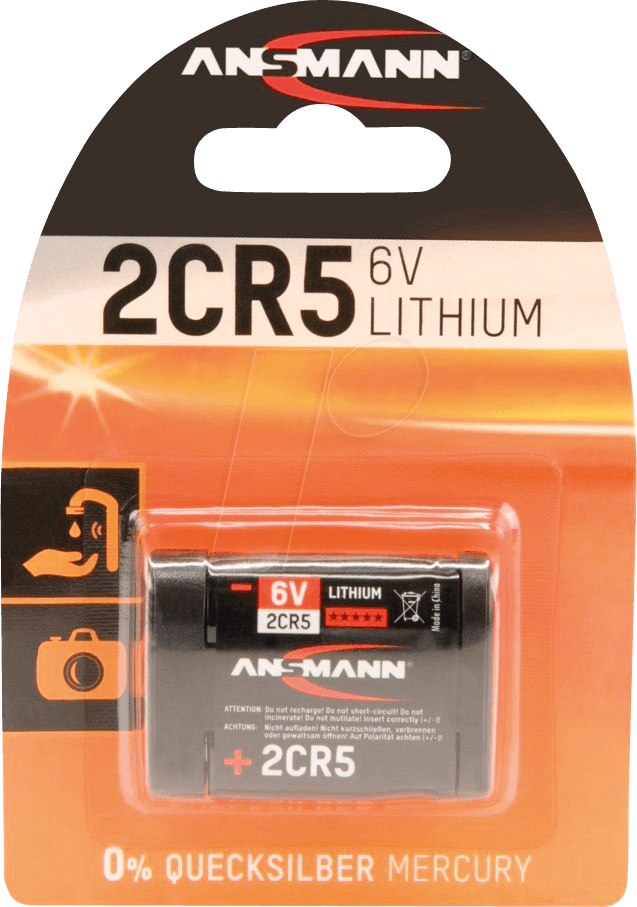 ANS 5020032 - Lithium Batterie, 2CR5, 1er-Pack