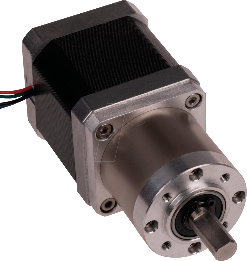 NEMA17-07GM - Getriebe-Schrittmotor, NEMA 17, 1,8°, 1,68 A, 3,11 V