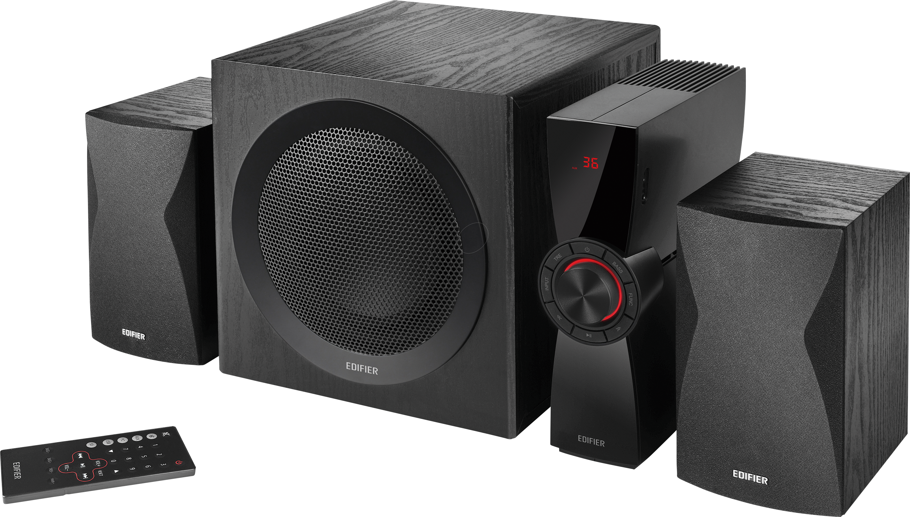 EDIF CX7 - Lautsprecher, PC, 2.1, CX7, schwarz