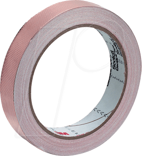 KB 1245 12MM - Kupferband, geprägt, 12 mm x 16,5 m