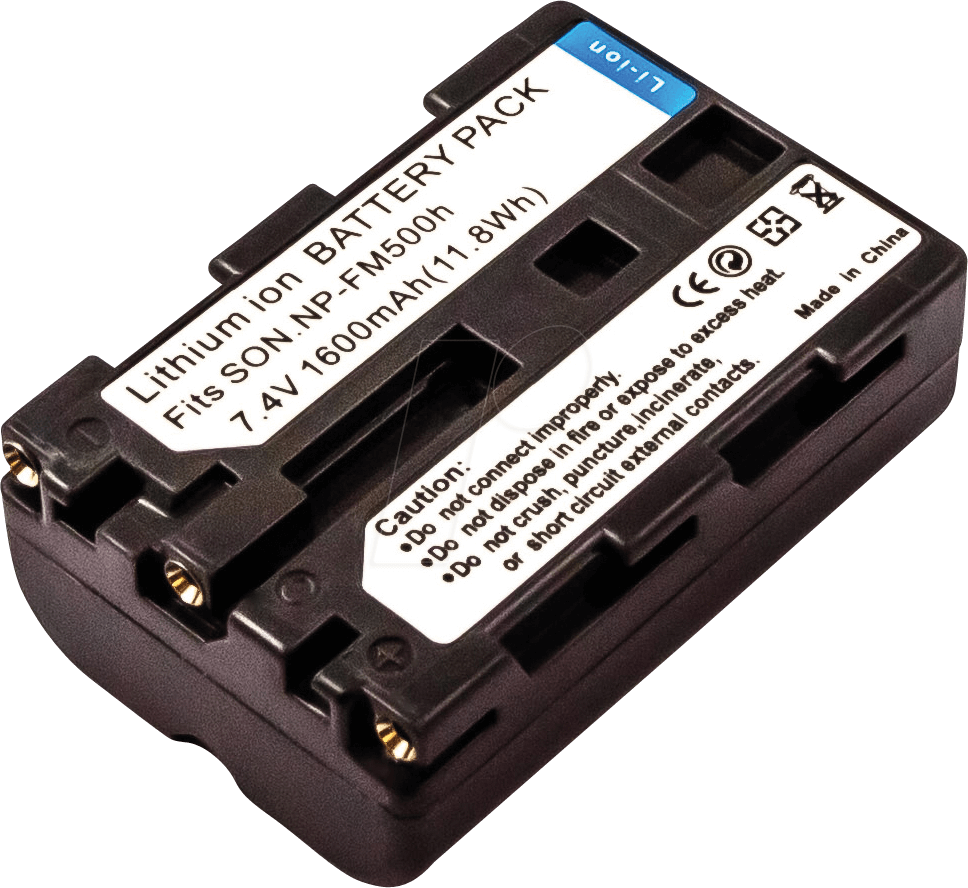 AKKU 40816 - Akku, Digitalkamera, kompatibel, 1600 mAh