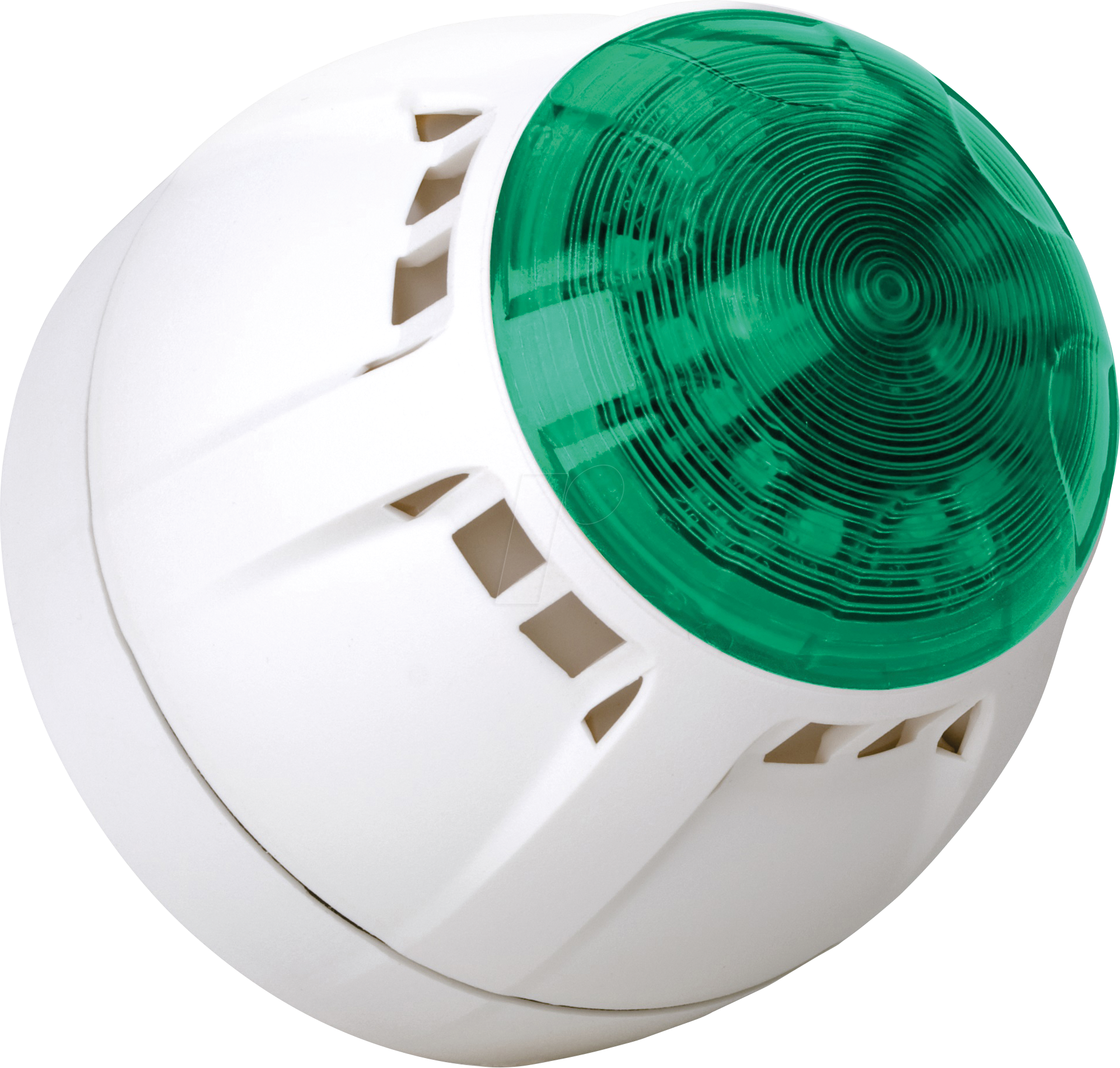 CH100SWGL - Chiasso 100 Razor, weiß, grüne Linse, Shallow Base