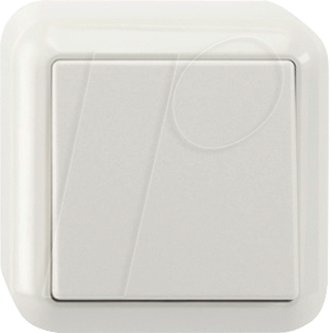 EL ME 31508719 - Taster, Schließer, 1 polig, polarweiß