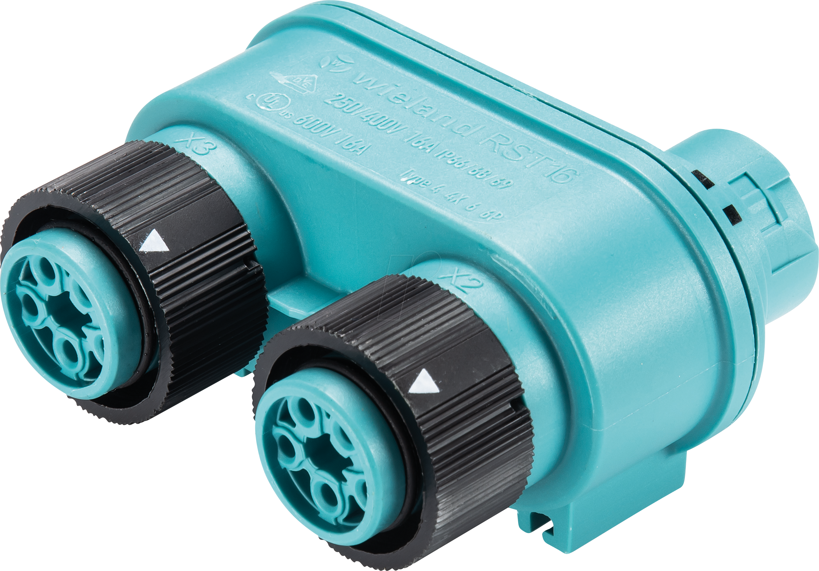 RST16I5 V2P1 T - Verteiler RST Mini 16i5, türkisblau