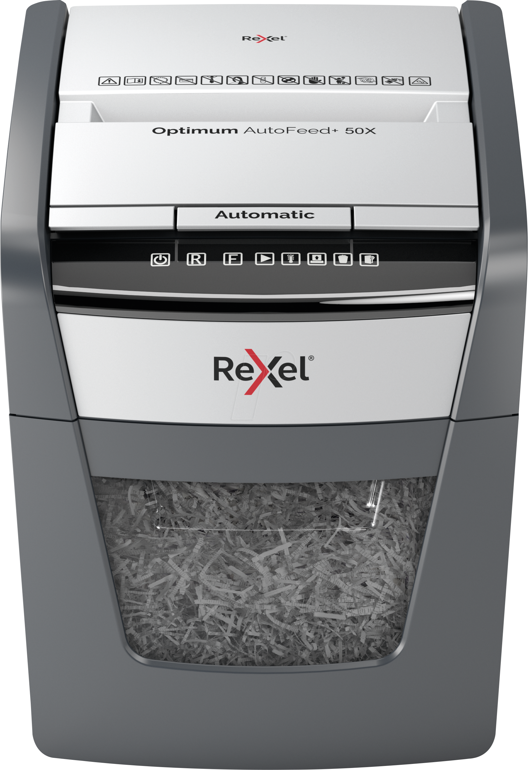 REXEL 2020050XEU - Aktenvernichter, AutoFeed+ 50X, Partikel-Schnitt, P-4, 20l