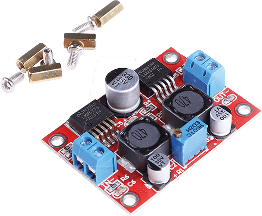 DEBO DCDC UP 3 - Entwicklerboards - Spannungswandler, DC/DC, LM2577+LM2596S