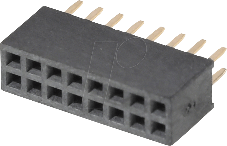 BKL 10120655 - Buchsenleiste 1,27mm 2x8 gerade