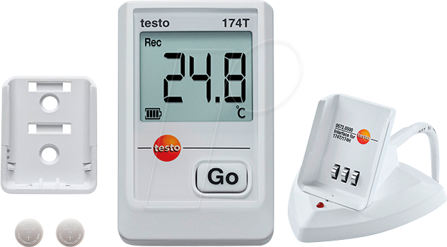 TESTO 0572 0561 - testo 174 T Set - Mini-Datenlogger für Temperatur