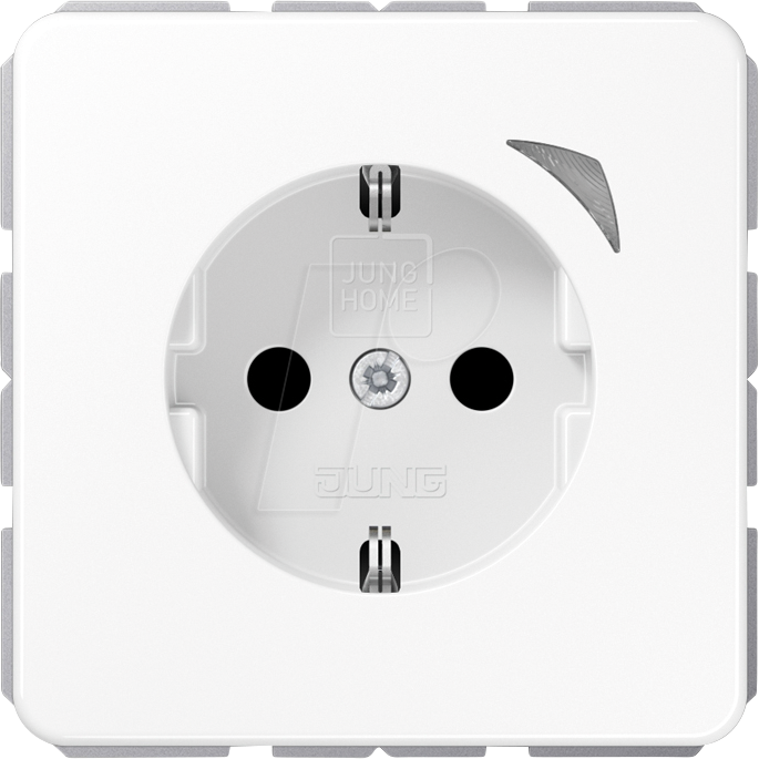 JG BTCD1521SWW - Schaltbare Bluetooth Steckdose, alpinweiß