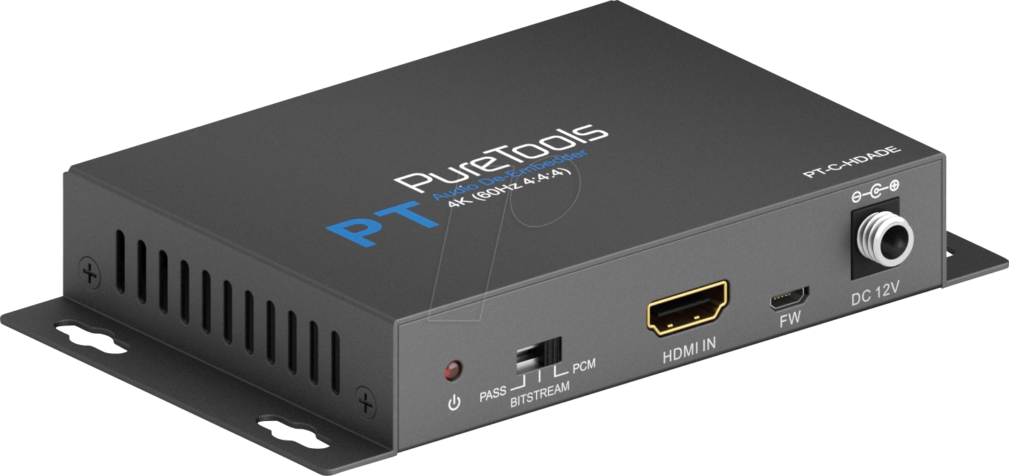 PURE PT-C-HDADE - Audio Extraktor HDMI 4K 60 Hz