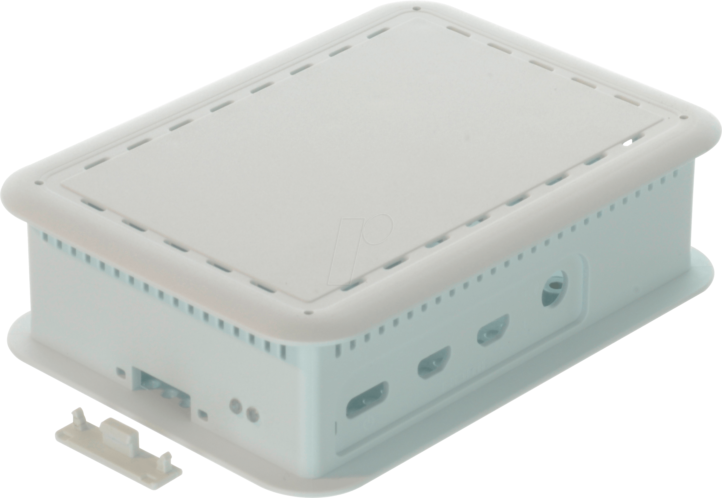 TEK-BERRY4.40 WT - Gehäuse für Raspberry Pi 4, weiß