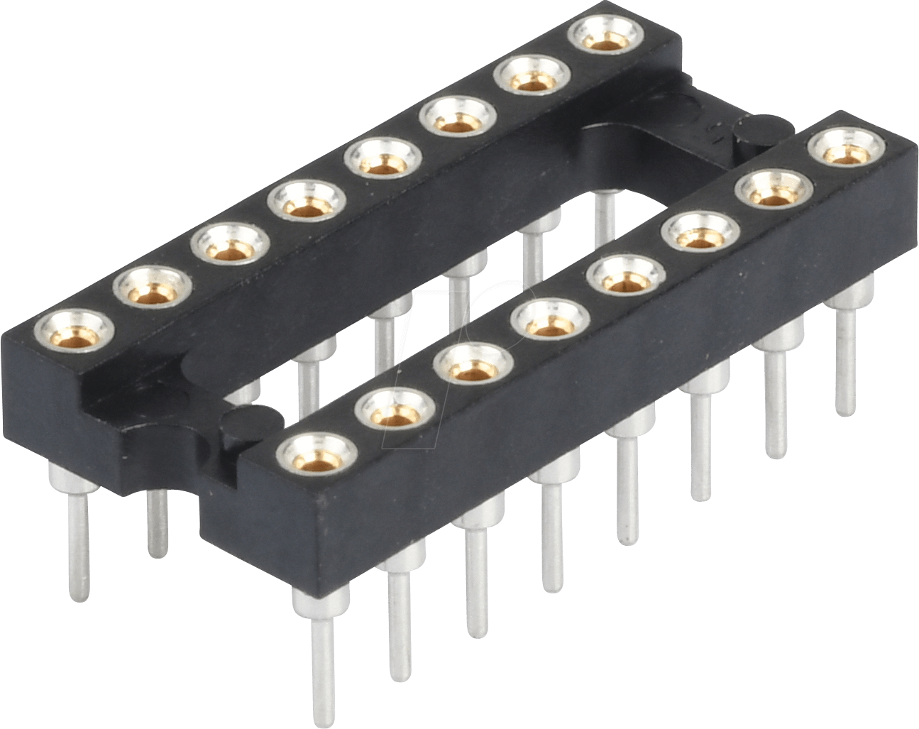 MPE 001-1-016-3 - Präzisionsfassung, 16 polig, RM 2,54