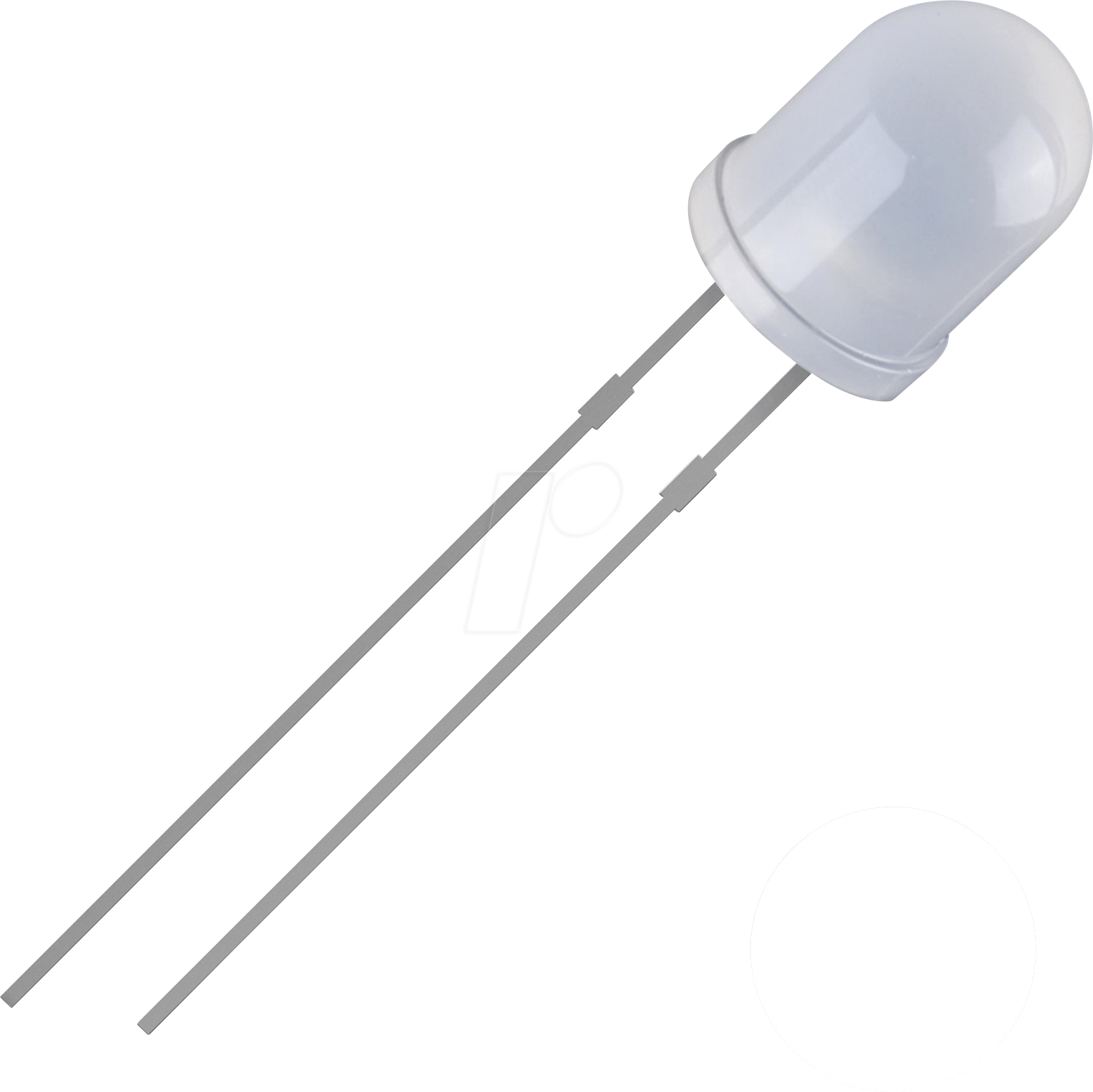 Thumbnail - QUAD 2111O167 - LED, 5 mm bedrahtet, kaltweiß, 2500 mcd, 30°