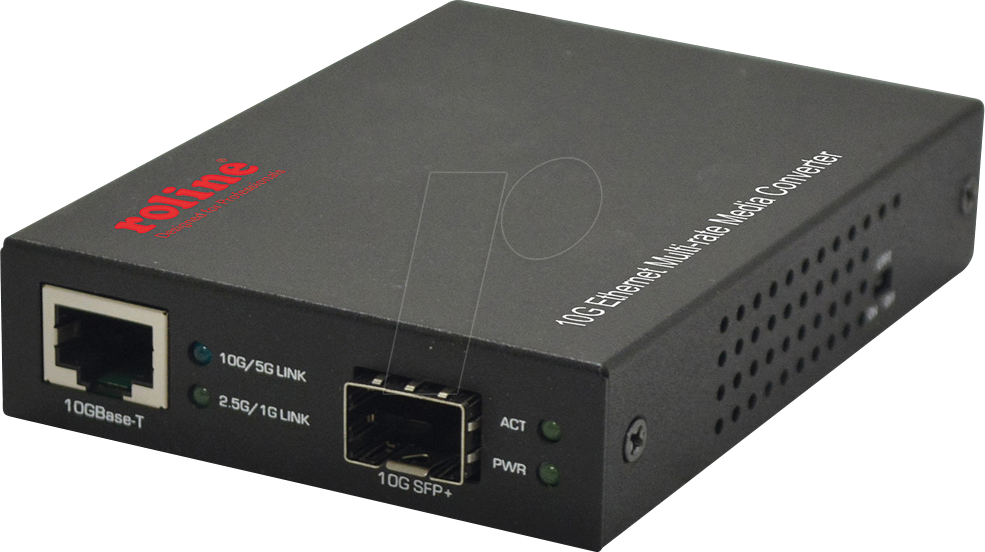 ROLINE 21131133 - Industrial Konverter, 10 Gigabit Ethernet