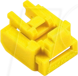 SK NL03P1YL - Port Schloss, RJ45, 12 Stück, gelb