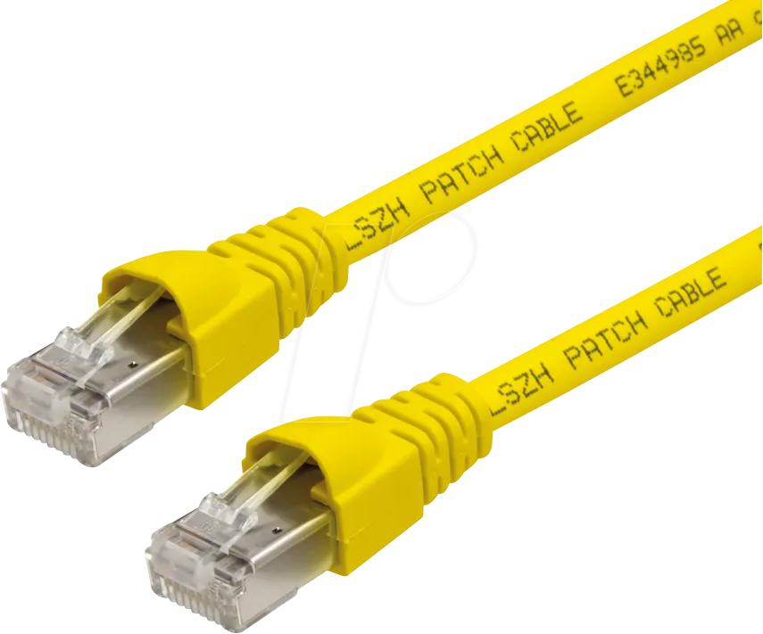 TG 100008466 - Patchkabel RJ45 Cat.6A S/FTP 3 m gelb