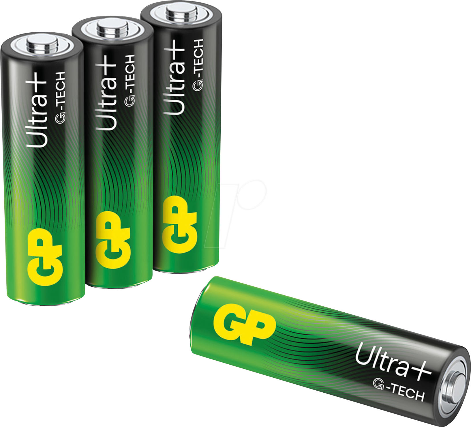 GP UP4 AA - Ultra Plus, Alkaline Batterie, AA (Mignon), 4er-Pack