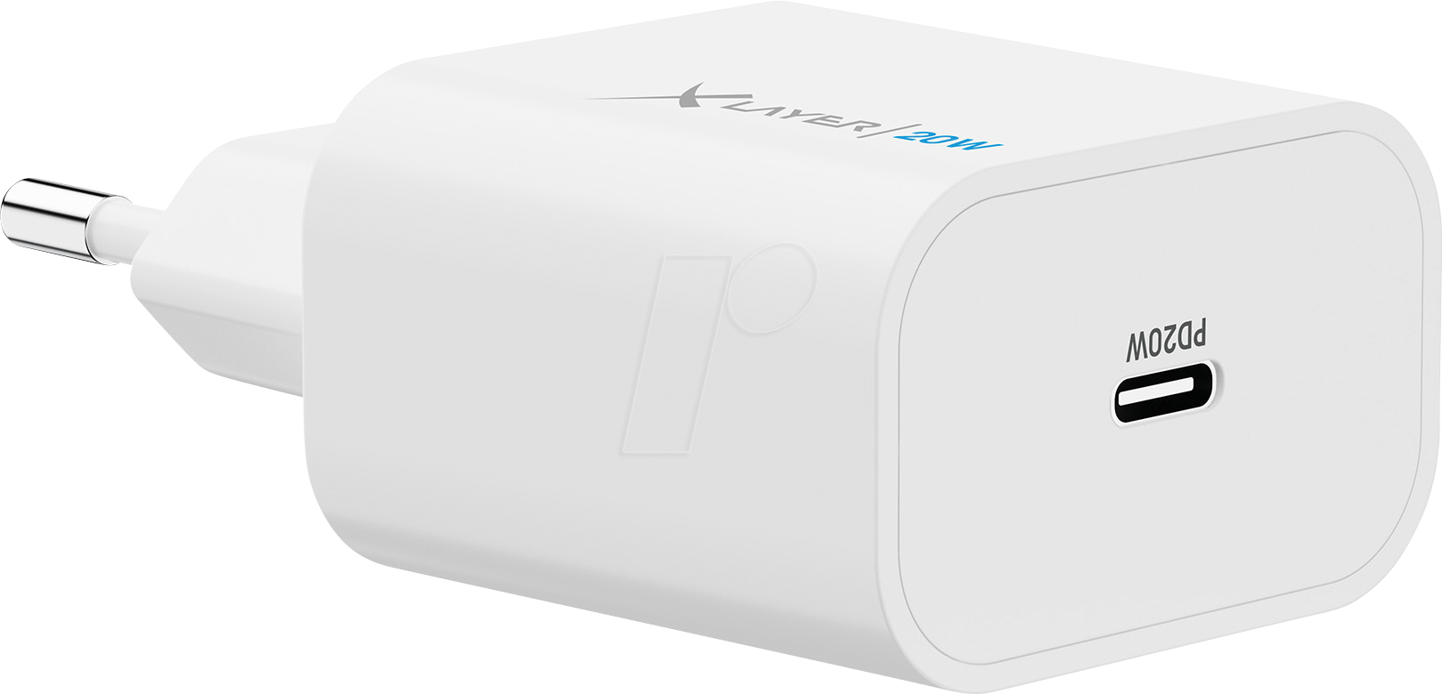 XLAYER 220589 - USB-Ladegerät, 20 W, 1x USB-C, weiß