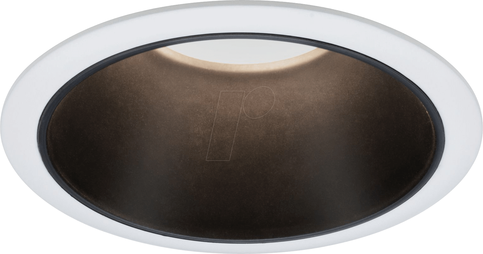 PLM 93394 - Einbauleuchte Cole, GU10, schwarz/weiß matt