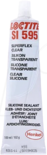 LOCTITE 595 100 - Loctite SI 595 Silikon klar 100 ml-Tube, Karroserie Reparatur, N