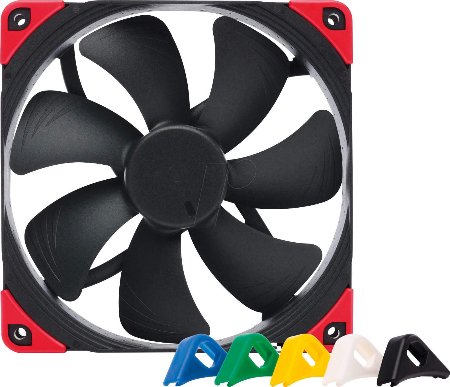 NO NF-A14 PWM SW - NOCTUA NF-A14 PWM Chromax.black.swap Gehäuselüfter, 140 mm