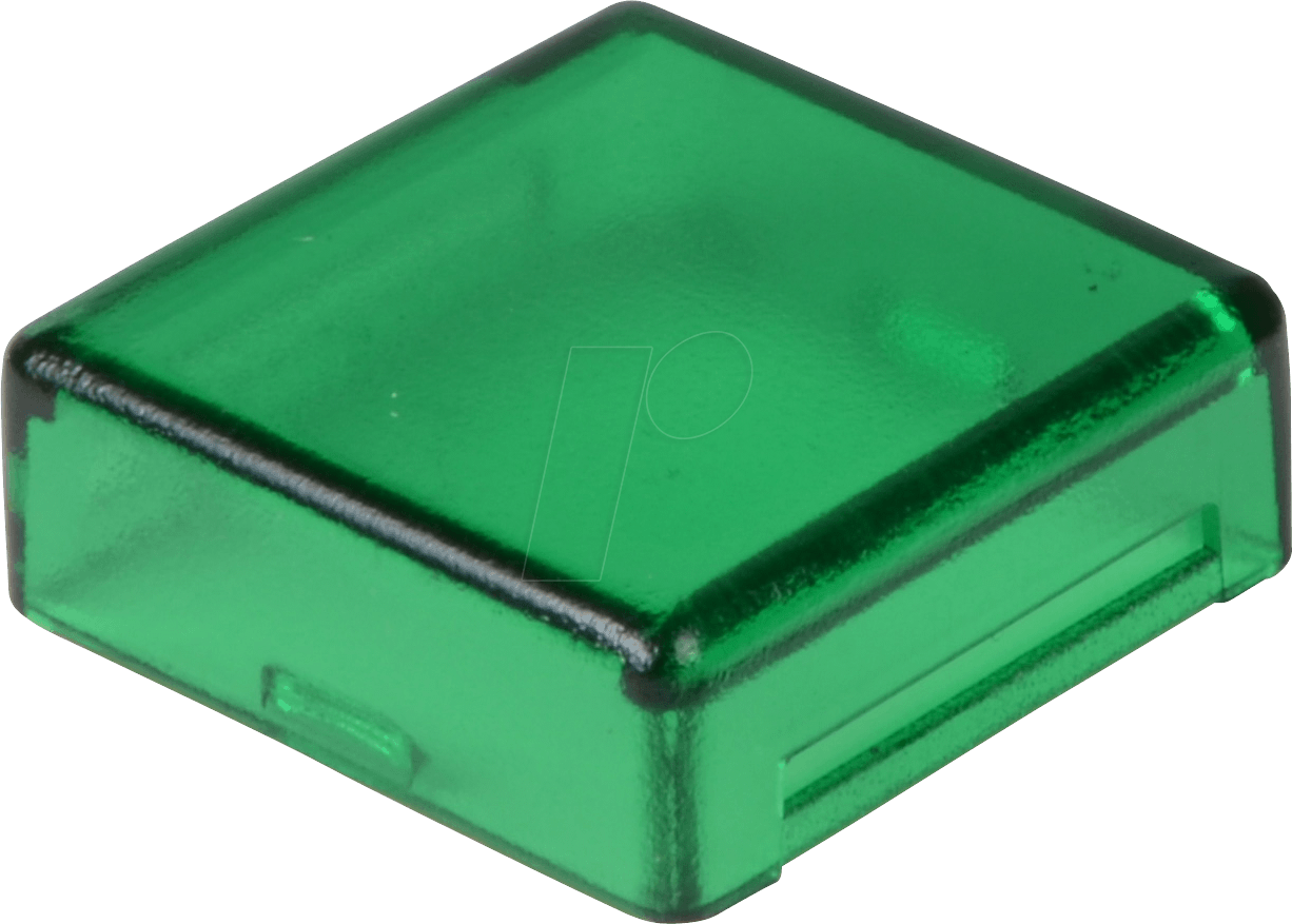A01-62 GN - Abdeckung für Operator, quadratisch, grün