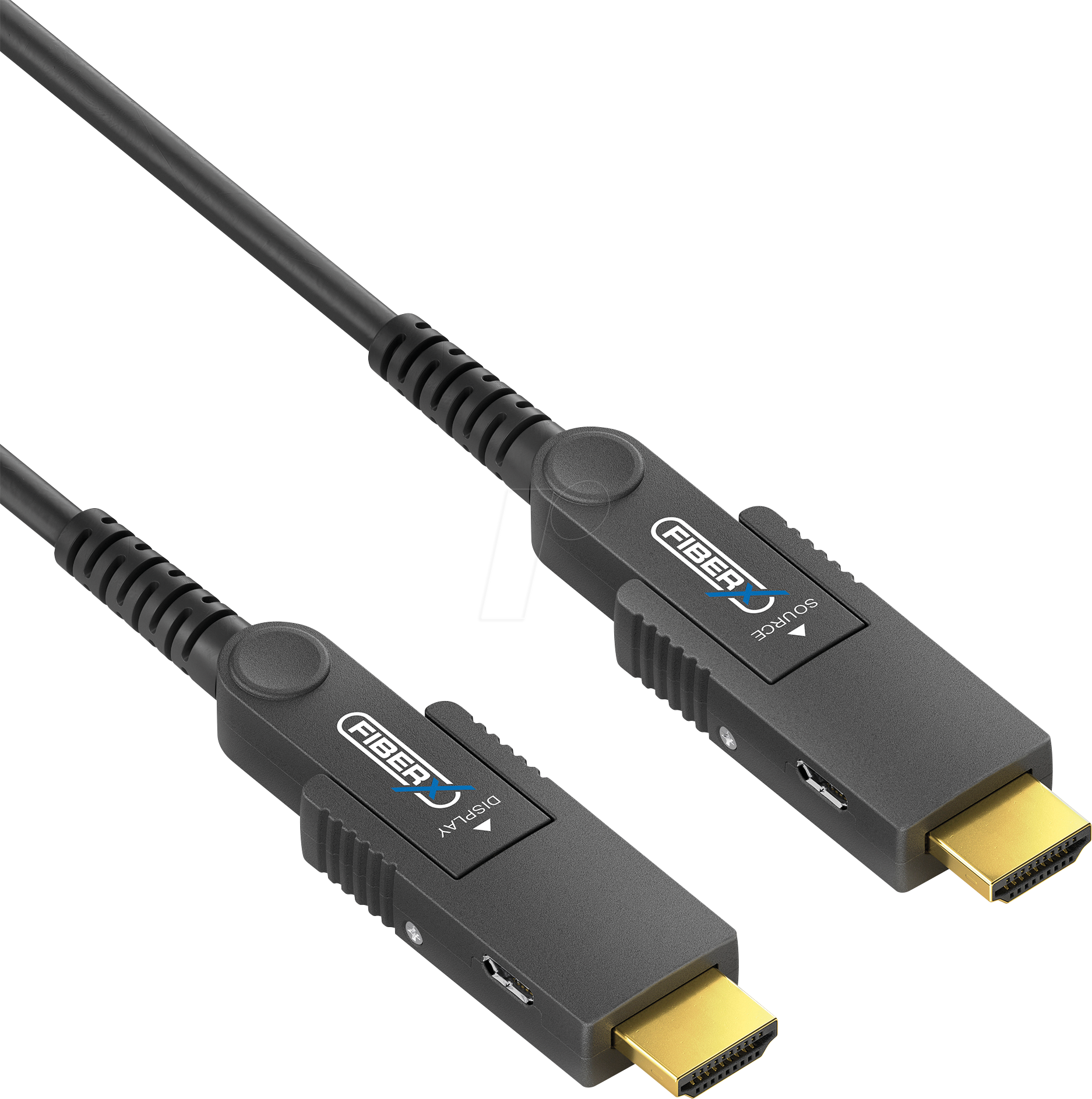PURE FX-I352-100 - HDMI/Micro HDMI AOC Kabel - 4K 60 Hz, 100,0 m