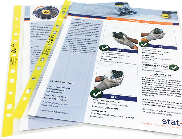 STX 921312000005 - Dokumentenhüllen A4, klar transparent, 100 Stk.