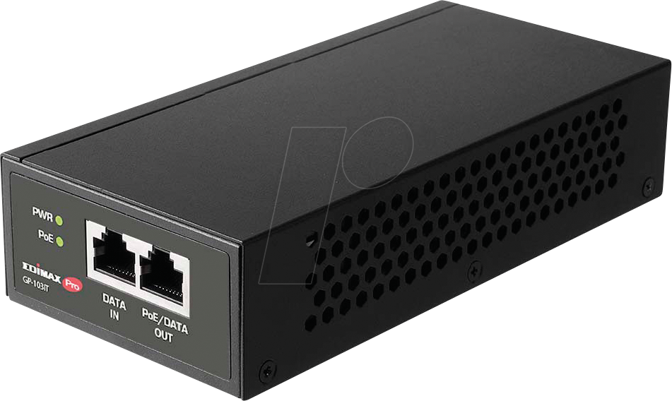Thumbnail - EDI GP-103IT - Power over Ethernet (PoE++) Gigabit Injektor