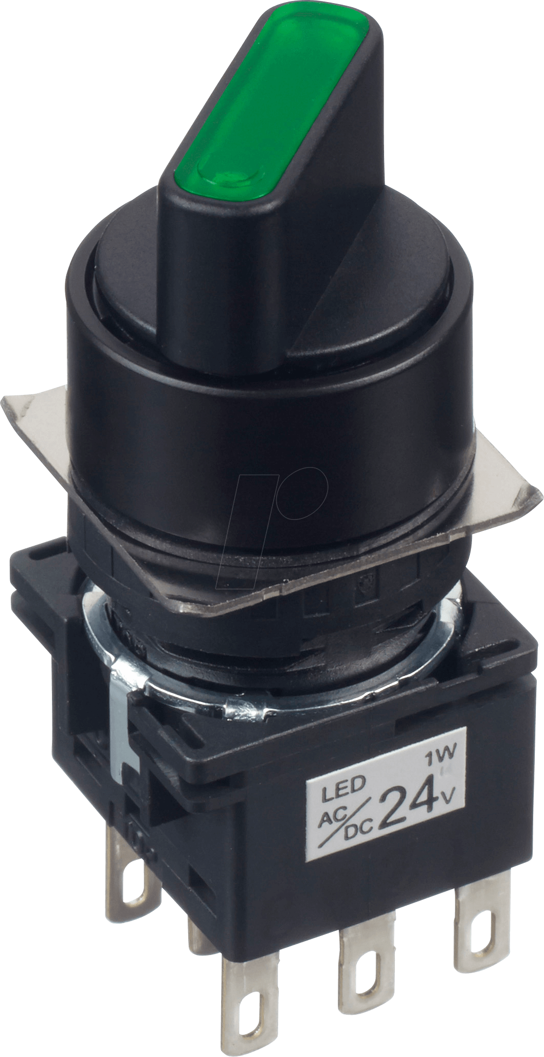 Thumbnail - ID LB1F2T64G - Leuchtwahlschalter LB, 22 mm , grün