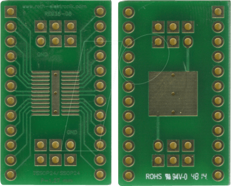 RE 936-08 - Multiadapter TSSOP24 / SSOP24 0,65 mm Pitch