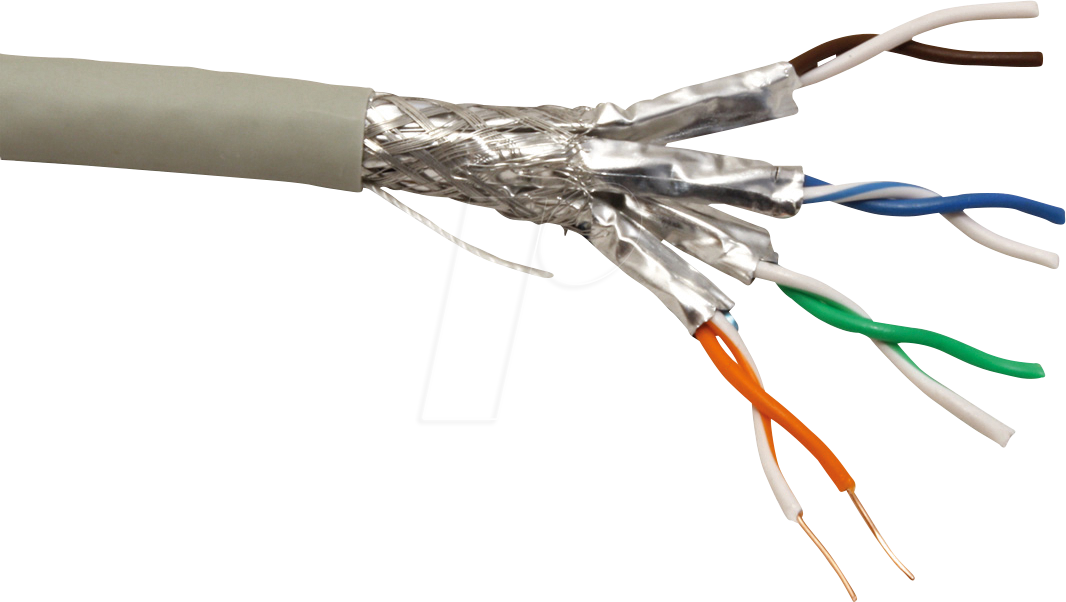 Thumbnail - ROLINE 21150884 - Cat.6a Netzwerkkabel, S/FTP (PiMF), grau, 300 m