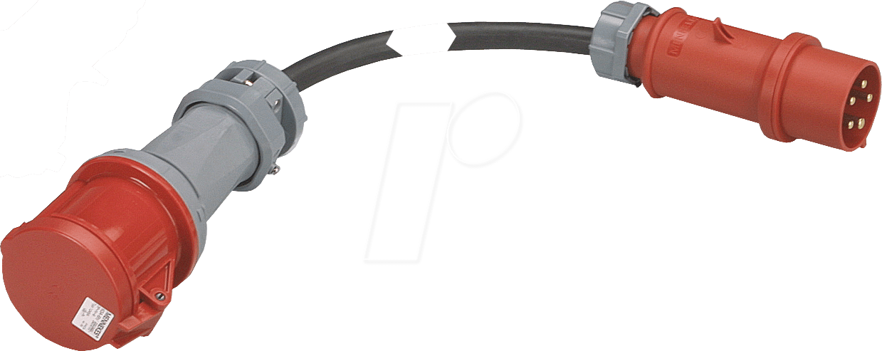 CEE-ADAPTER 7 - CEE-Adapterleitung, Stecker 32A/Kupplung 63A