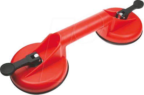 VEL HSC2 - Doppel-Gummisauger, 2x Ø 11,5 mm, max. 75 kg