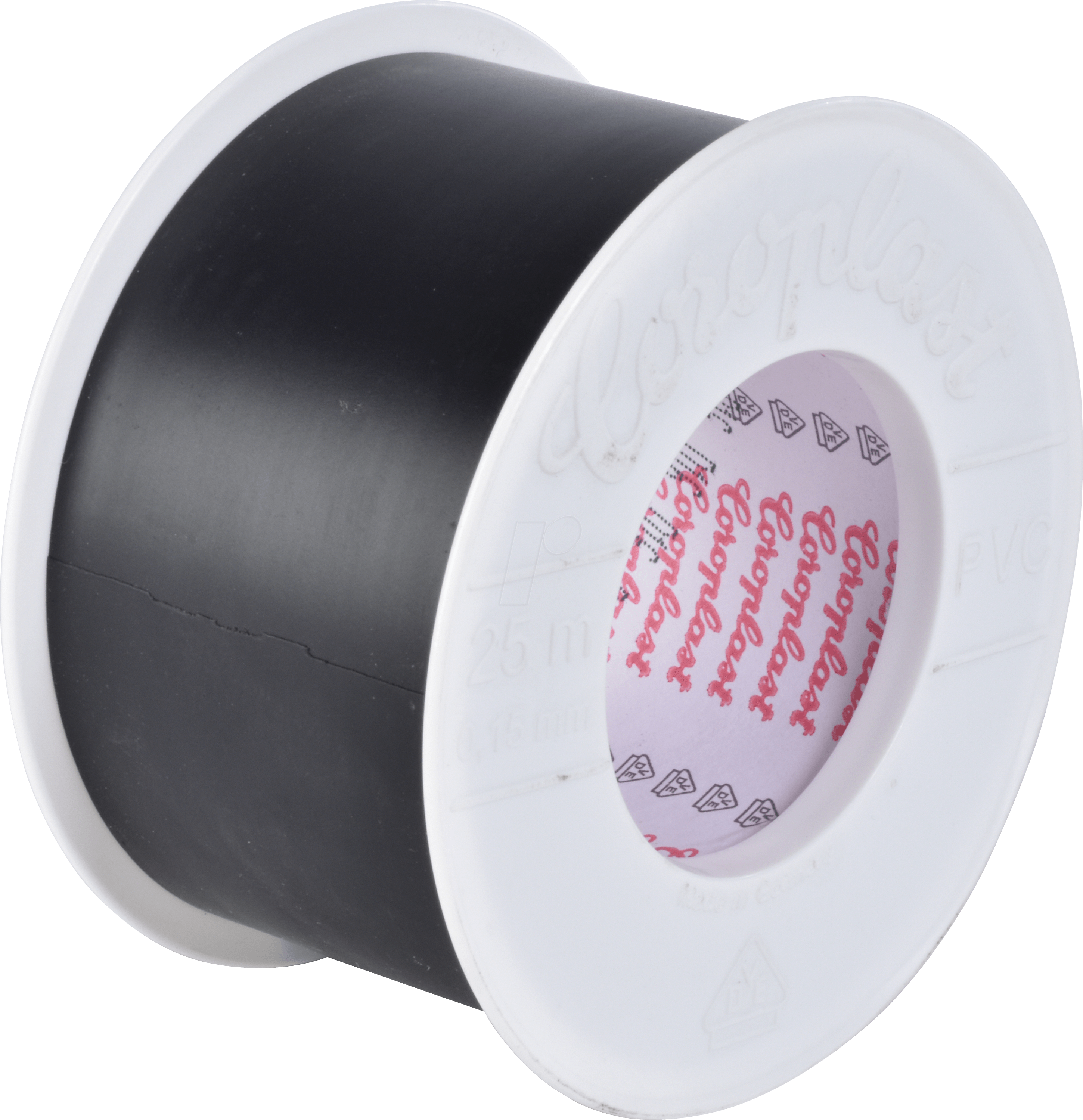 CORO 1880 - Elektroisolierband 302 KB4, 25 m, 38 mm, schwarz