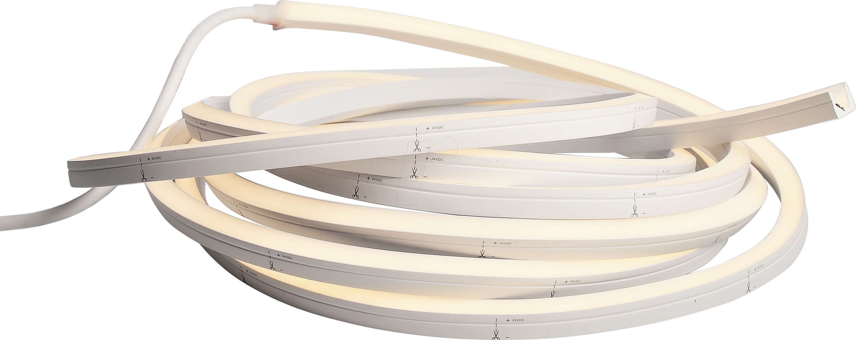 DEKO 840418 - LED Stripe, Omniflex Mini, Neon, 24V-8W, 3000K, 5m, Silikon, IP