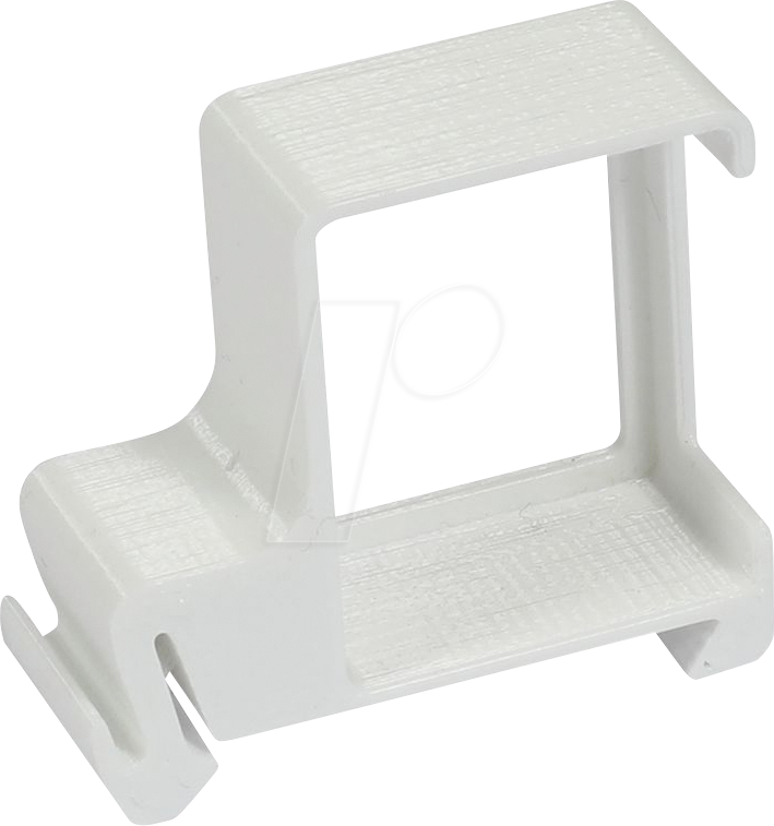 SHELLY SP3D0047 - Hutschienenhalter für Shelly MINI Serie, 90° gewinkelt