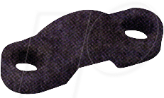 KAZU 0440 - Kabelzugentlastungsschelle, 14mm rund