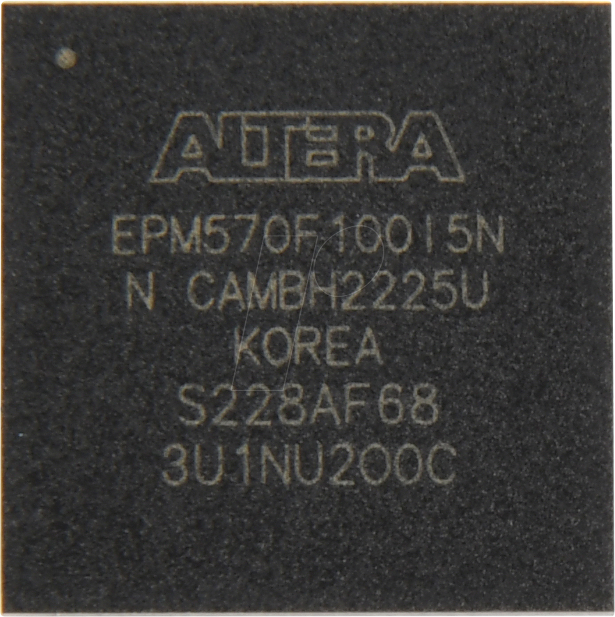EPM570F100I5N - CPLD, 440Macro 76I/O 8,7ns BGA100