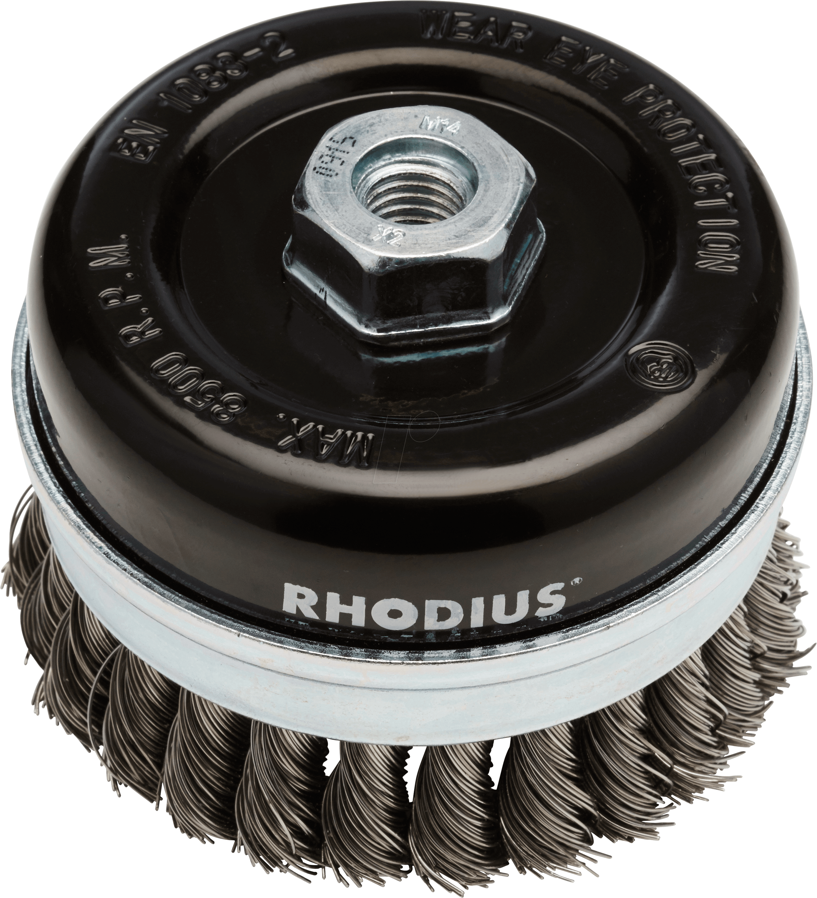 RHO 353086 - Topfbürste, Stahl, 65 mm