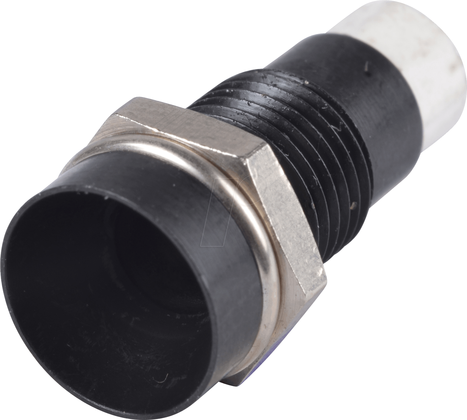 EBF I-5 S - Einbaufassung für 5 mm LEDs, Innenreflektor, schwarz