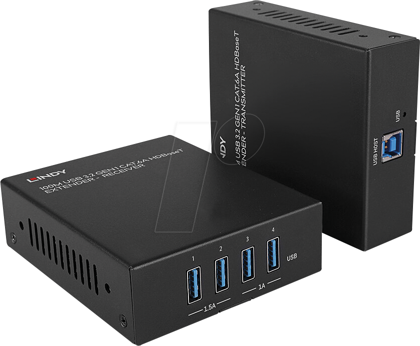 LINDY 43410 - USB Extender HDBaseT, 100 m 5 Gbps