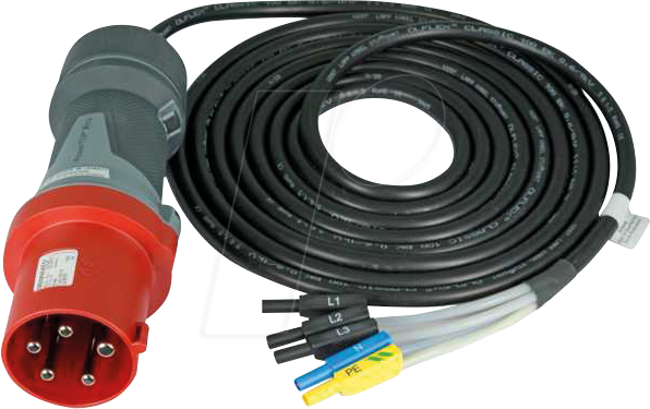 GMCI Z570D - CEE-Adapterkabel für E-Mobility Installationstester, 63 A