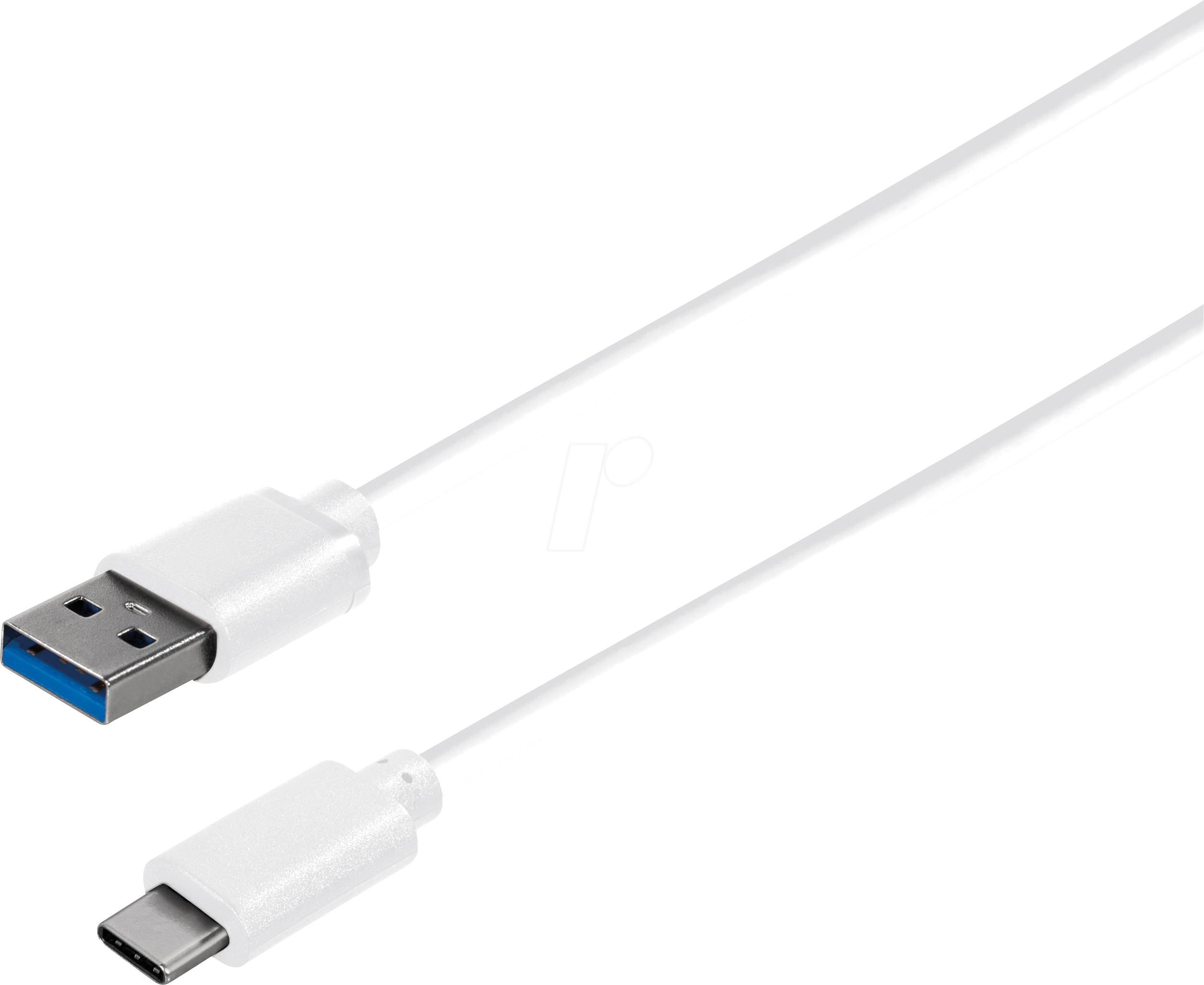 MATR C530-1WL - USB 5 Gb/s Kabel, A Stecker auf C Stecker, weiß, 1 m