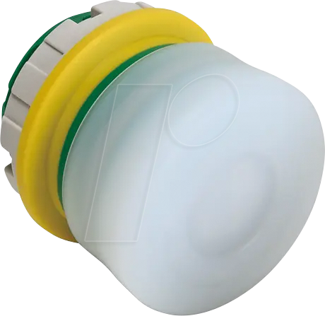 ID XLV3SG02Q4WR - Not-Aus Taster, 22 mm, beleuchtet, Lötanschluss kurz