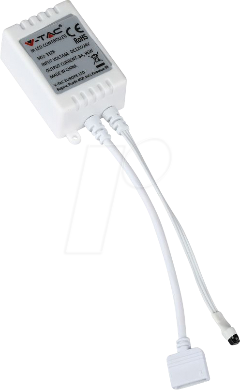 VT-3326 - Controller für RBG+W 5050 60 LED-Streifen 12 - 24 V